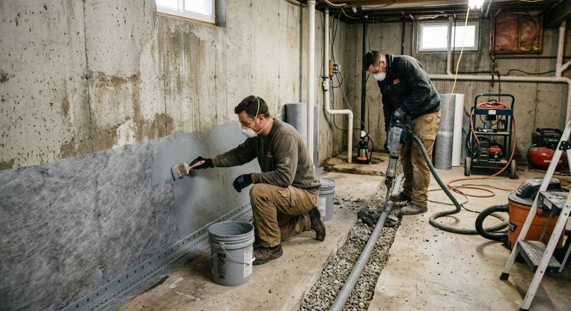 Cellar Waterproofing in Sarasota, FL
