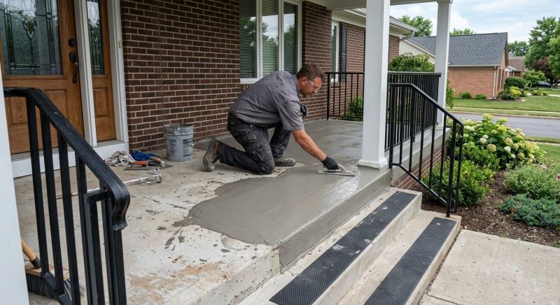 Cement Refinishing in West Des Moines, IA