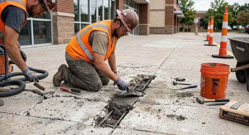 Concrete Apron Repair in Miami Dade County, FL