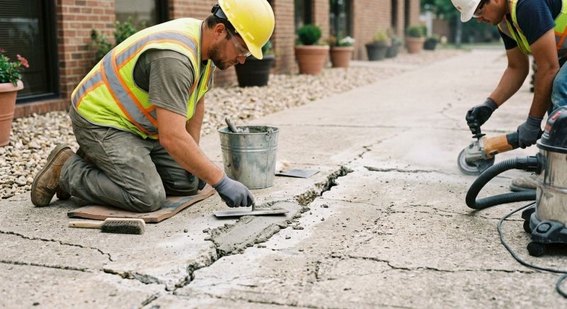 Concrete Crack Sealing in Miami Dade County, FL