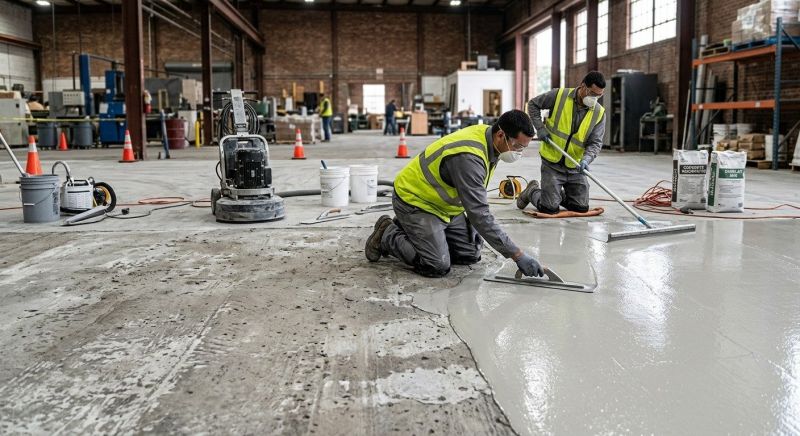 Concrete Resurfacing in West Des Moines, IA