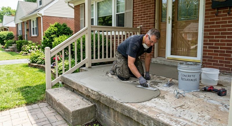 Concrete Stairs Resurfacing in Corpus Christi, TX