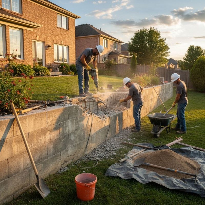 Concrete Wall Repair in Corpus Christi, TX
