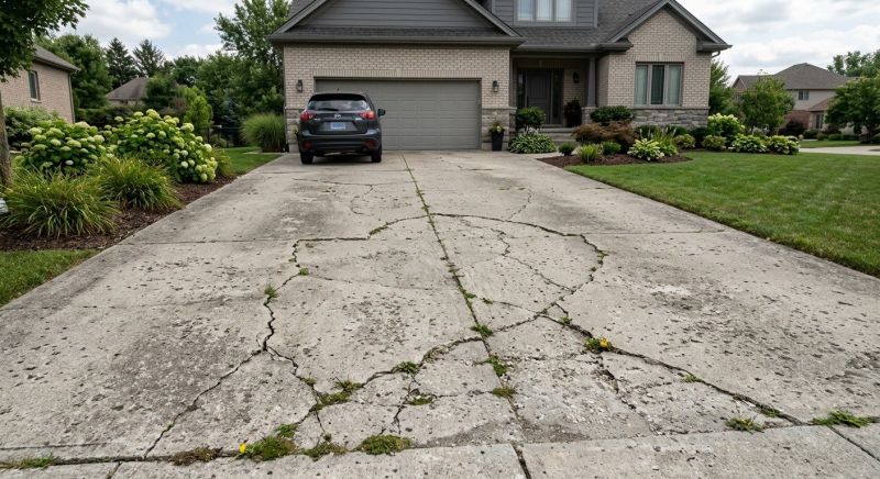 Driveway Curb Repair in West Des Moines, IA