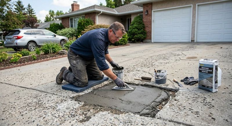 Driveway Slab Repair in Corpus Christi, TX