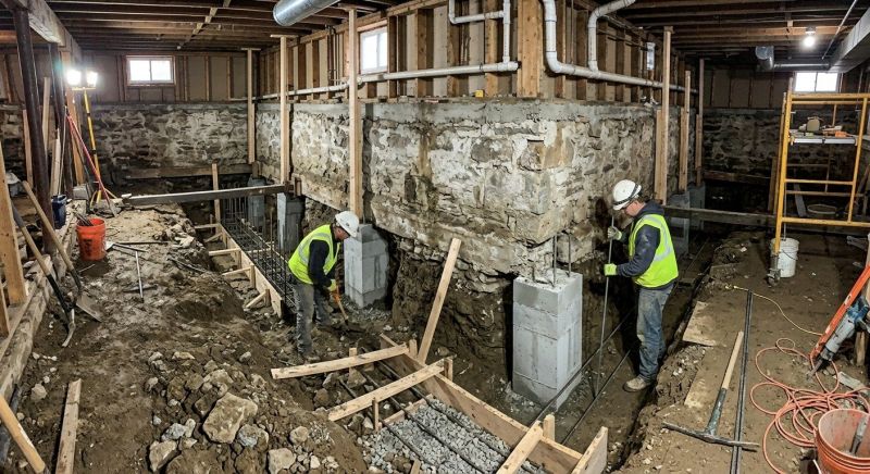 House Underpinning in Tampa, FL